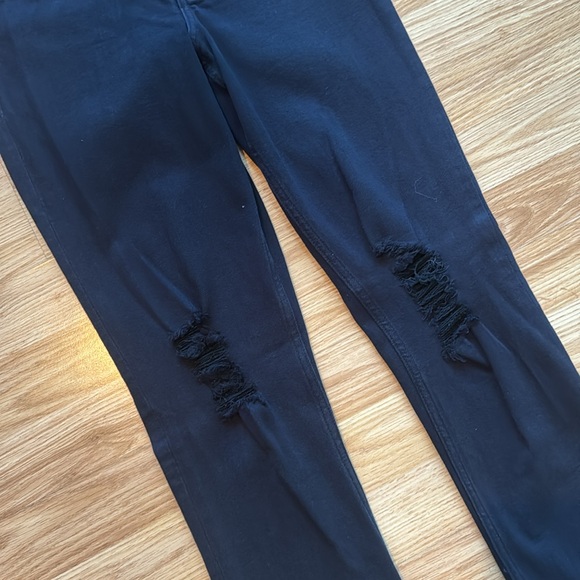 Express HR Ripped Jeggings - size 8L - Picture 4 of 12